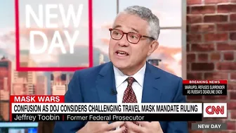 Toobin 'baffled' by DOJ statement on travel mask mandate ruling