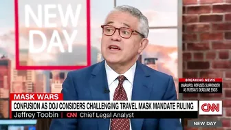 Toobin 'baffled' by DOJ statement on travel mask mandate ruling