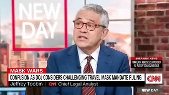 Toobin 'baffled' by DOJ statement on travel mask mandate ruling