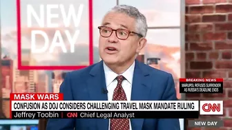 Toobin 'baffled' by DOJ statement on travel mask mandate ruling