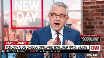 Toobin 'baffled' by DOJ statement on travel mask mandate ruling