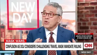 Toobin 'baffled' by DOJ statement on travel mask mandate ruling