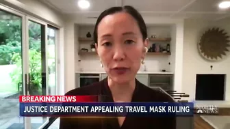 Justice Department To Appeal After Travel Mask Mandate Overturned