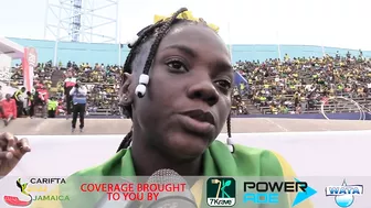 Brianna Lyston 'happy' with Carifta Games 2022