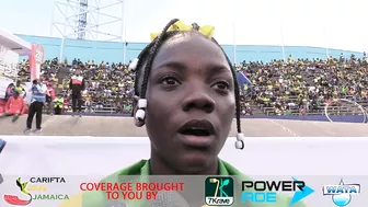 Brianna Lyston 'happy' with Carifta Games 2022