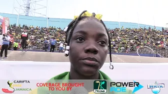 Brianna Lyston 'happy' with Carifta Games 2022