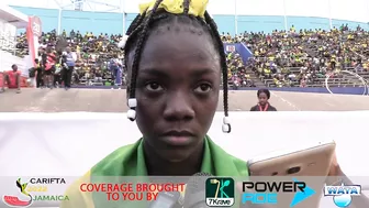 Brianna Lyston 'happy' with Carifta Games 2022