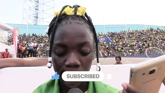 Brianna Lyston 'happy' with Carifta Games 2022