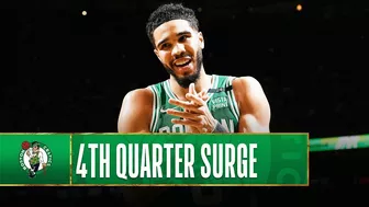 The Celtics Huge 4th Quarter Surge In Game 2 vs Nets