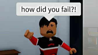 When you fail an easy test (meme) ROBLOX