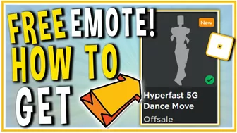 [NEW] HOW TO GET FREE EMOTE HYPERFAST 5G in Roblox Beatland