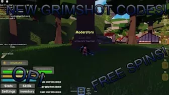 New Grimshot Update Codes! (Free Spins!) | Black Clover Kingdom Grimshot Roblox