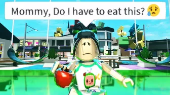 When Your MUM Wants You To Stay HEALTHY ???? (ROBLOX meme)