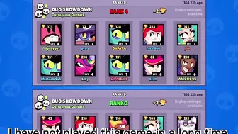 my first time playing brawl stars in over 4-10 days