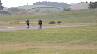 Huge, expensive RC plane landing fail