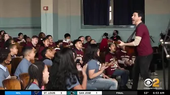 CBS teams up with PS 22 Chorus for Earth Day challenge