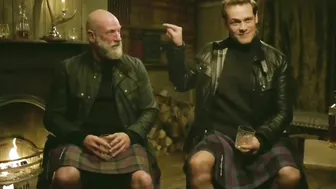 Sam Heughan HAPPY MOMENTS l Compilation of FUNNY Outtakes