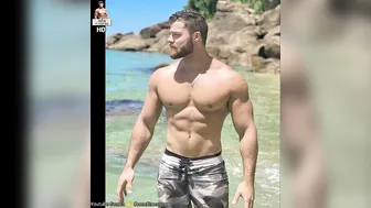 Beach Bodybuilder | Wet & Handsome | Fitness