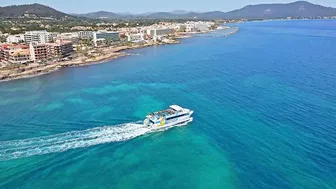 Cala Millor, Cala Bona Beach & Glass Bottom Boats // Mallorca from Above