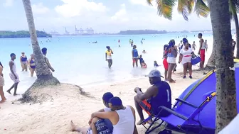 Look what we saw on the beach in the Dominican Republic - This is delicious ????