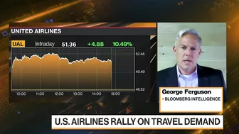 U.S. Airlines Rally on Travel Demand