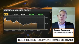 U.S. Airlines Rally on Travel Demand