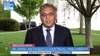 Dr. Ashish Jha on battle over travel mask mandate