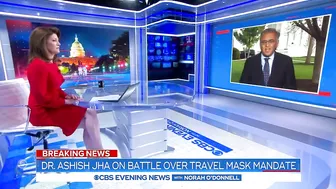 Dr. Ashish Jha on battle over travel mask mandate