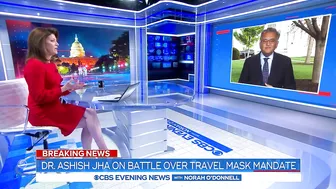 Dr. Ashish Jha on battle over travel mask mandate