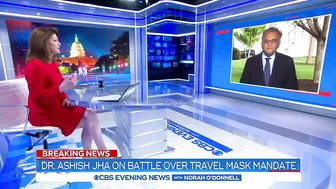 Dr. Ashish Jha on battle over travel mask mandate