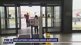 Inflation causing high airfare ahead of summer travel season | FOX 13 Seattle