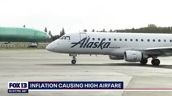 Inflation causing high airfare ahead of summer travel season | FOX 13 Seattle