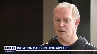 Inflation causing high airfare ahead of summer travel season | FOX 13 Seattle