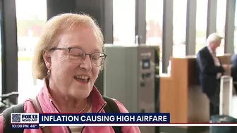 Inflation causing high airfare ahead of summer travel season | FOX 13 Seattle