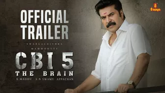 CBI 5 THE BRAIN OFFICIAL TRAILER | MAMMOOTTY | K MADHU | S N SWAMY | APPACHAN | JAKES BEJOY