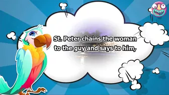 Funny joke | Chained to a gorgeous woman