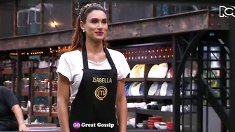 CRIS CARPENTIER LE CANTA LA TABLA A ISABELLA EN MASTERCHEF CELEBRITY 2022