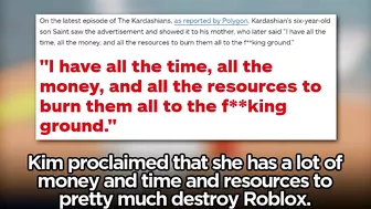 Roblox RESPONDS to Kim Kardashian LAWSUIT?