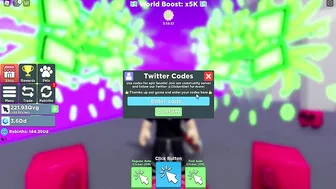 [GIVEAWAY] 200M SOFTWARE HACKER SECRET PET GIVEAWAY! Clicker Simulator New Codes! (Roblox)