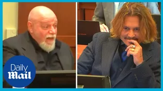 Johnny Depp Amber Heard trial: Depp's friend makes court laugh