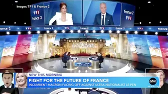 All eyes on France as President Macron tries to fend off challenge by Marine Le Pen l GMA