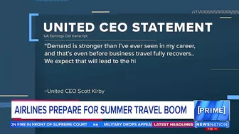 Travel demand ‘strongest it’s been’ in 30 years: United CEO | NewsNation Prime