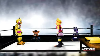 [SFM FNaF] Help Wanted vs Anime (WRESTLING MATCH)