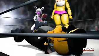 [SFM FNaF] Help Wanted vs Anime (WRESTLING MATCH)