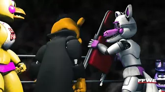 [SFM FNaF] Help Wanted vs Anime (WRESTLING MATCH)