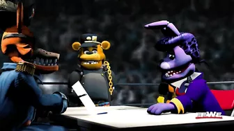 [SFM FNaF] Help Wanted vs Anime (WRESTLING MATCH)