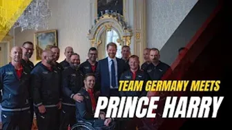 Invictus Games: Team Germany meets Prince Harry