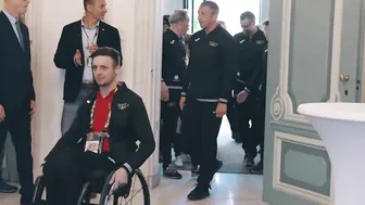 Invictus Games: Team Germany meets Prince Harry