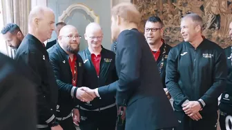 Invictus Games: Team Germany meets Prince Harry