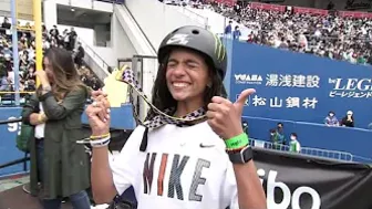 Rayssa Leal Gold medal X Games Chiba 2022